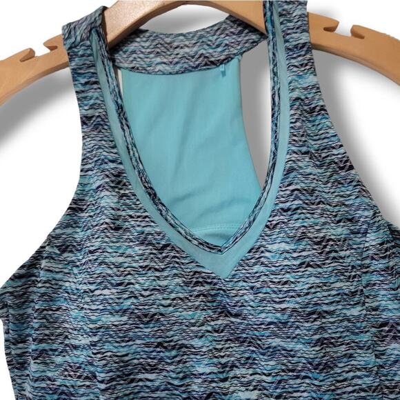 MPG Sport Women’s Blue Racerback Athletic Golf Dress – Size Small, Built-In Bra - Picture 2 of 10